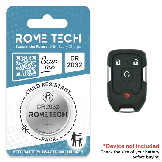 Replacement Battery for Key Fob - GMC Sierra 2020-2021