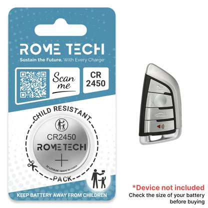 Replacement Battery for Key Fob - BMW X5 2014-2018