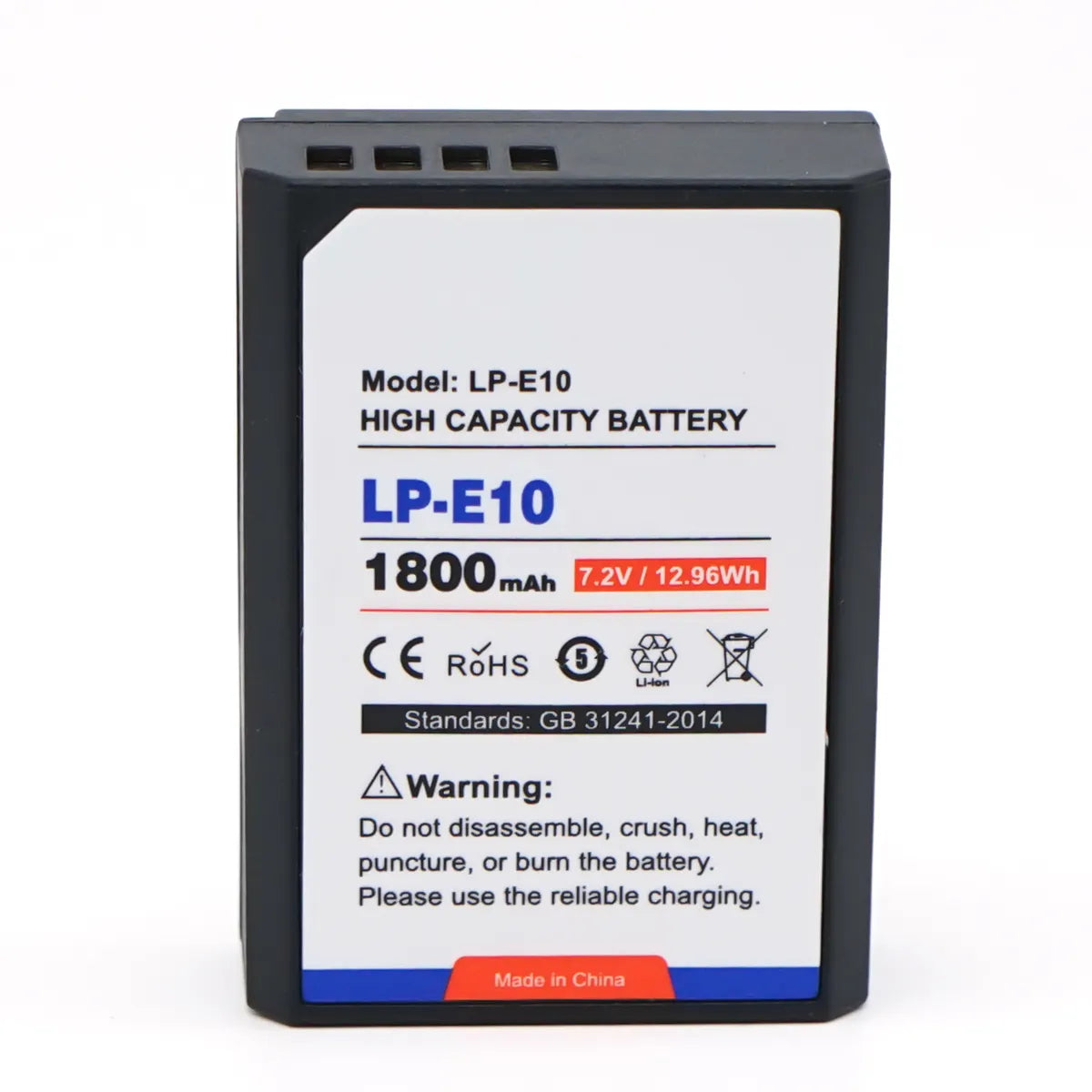 Replacement Battery for Canon EOS Kiss X50 DSLR Camera