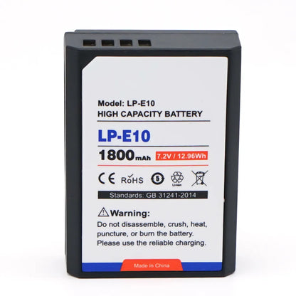 Replacement Battery for Canon EOS Kiss X50 DSLR Camera