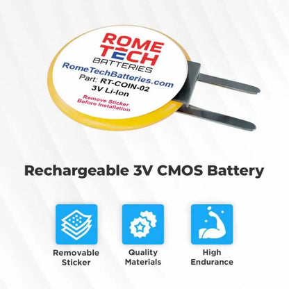 RTC CMOS Coin Battery for Toshiba Satellite L500