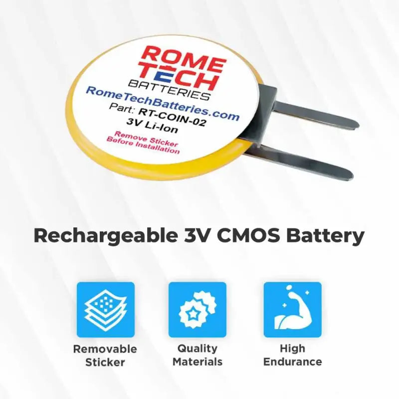 RTC CMOS Coin Battery for Toshiba Satellite L670D