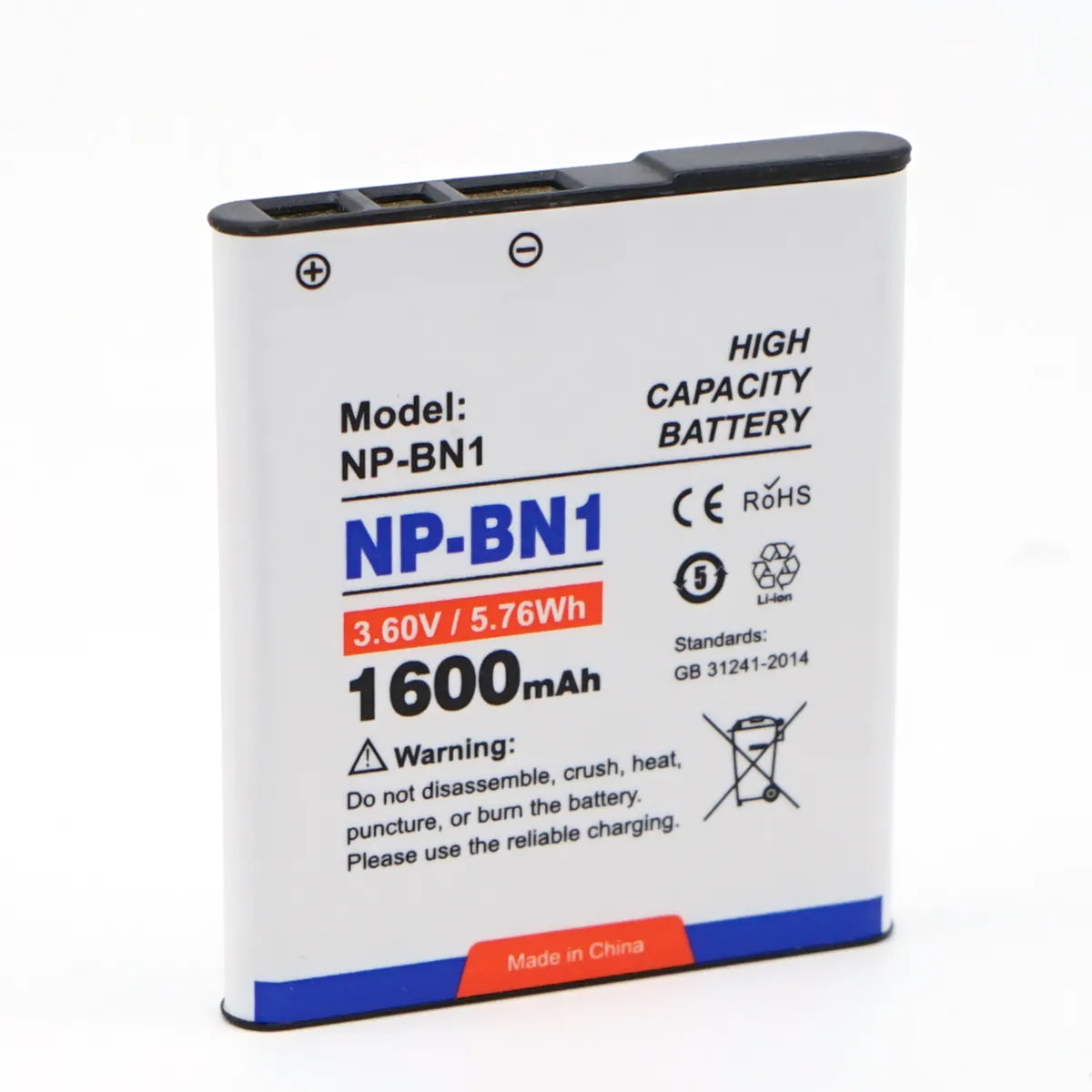 Replacement Battery for Sony Cyber-shot® DSC-W390 Digital Still Camera