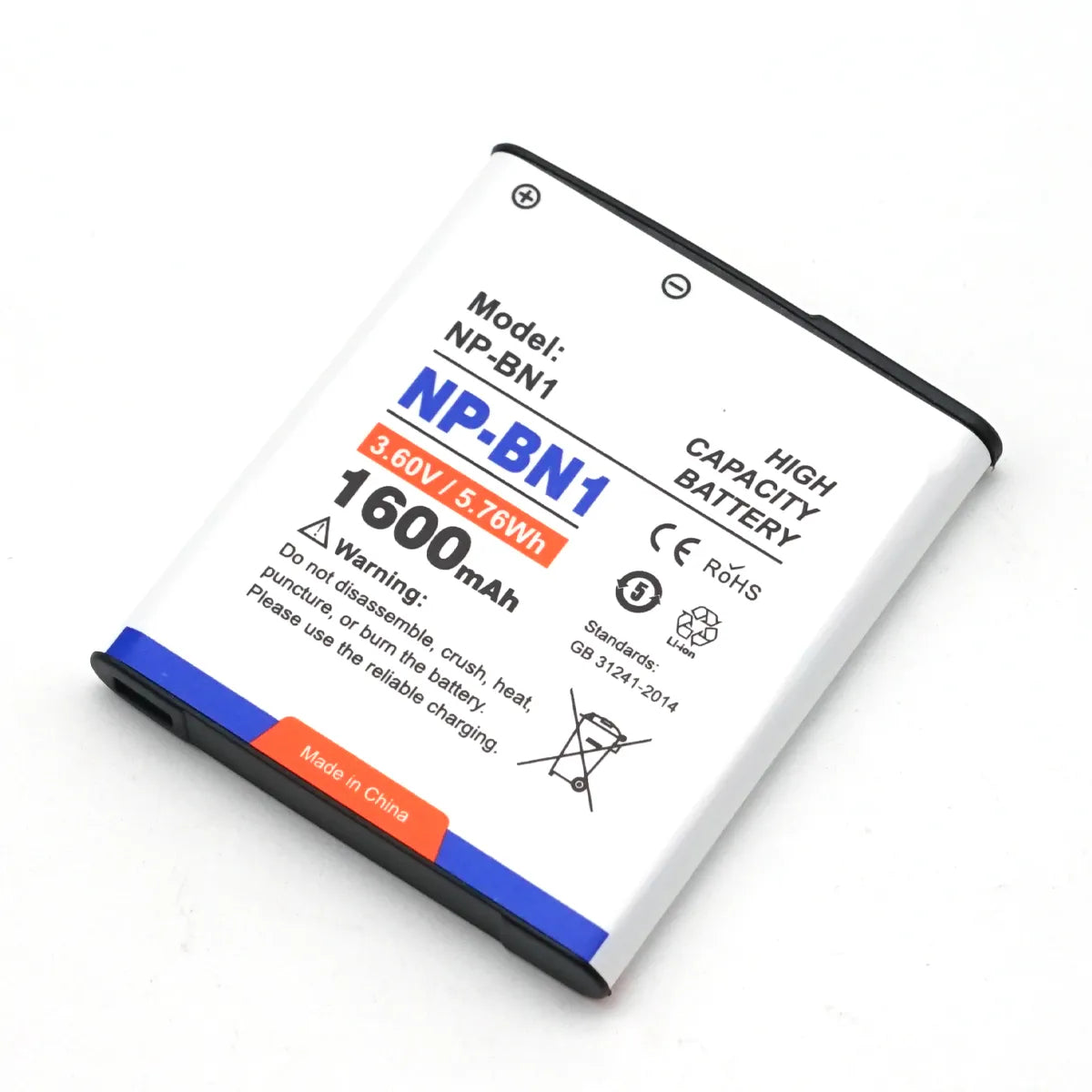 Replacement Battery for Sony Cyber-shot® DSC-W390 Digital Still Camera