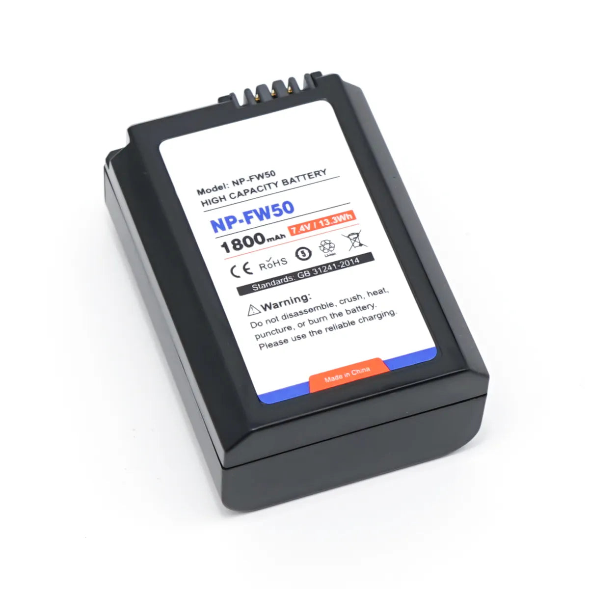 Replacement Battery for Sony Alpha a6000 / ILCE-6000 Digital Camera