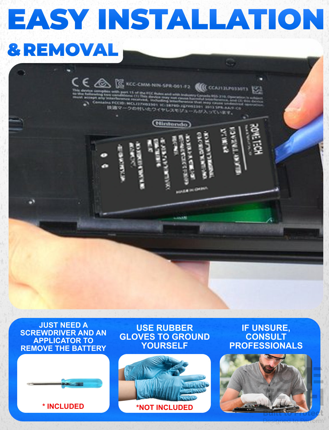 Replacement Battery for Nintendo 3DS XL Game Console Set
