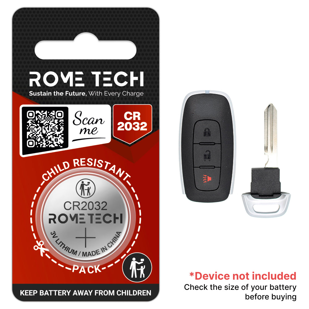Replacement Battery for Key Fob - Nissan Rogue 2022-2024