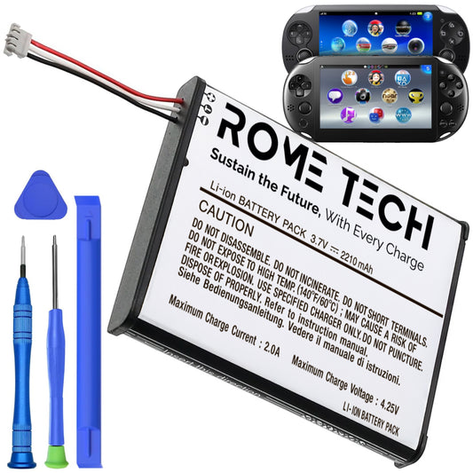 Replacement Battery for Sony PS Vita 2007 (PCH- 2007) Set