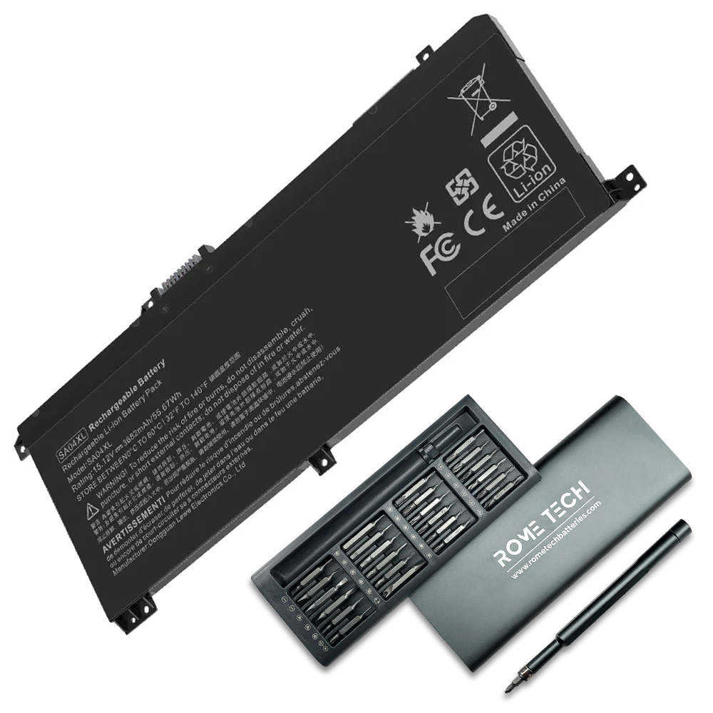 Replacement Laptop Battery SA04XL for HP ENVY 15-dr0000 x360 Series