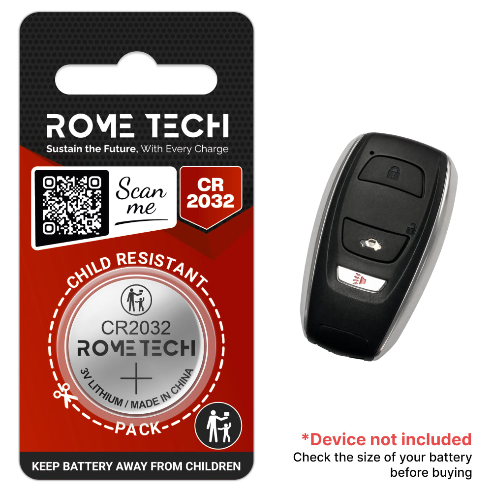 Replacement Battery for Key Fob - Subaru Impreza 2015-2025