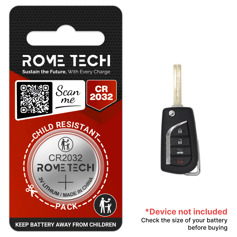 Replacement Battery for Key Fob - Toyota Corolla 2020-2021