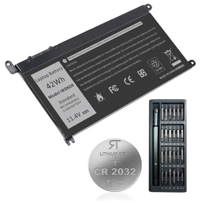 Replacement Laptop Battery WDXOR for Dell Inspiron 14 7472