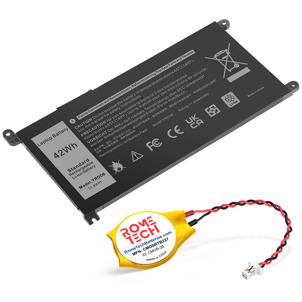 Replacement Laptop Battery YRDD6 for Dell Vostro 14 5490