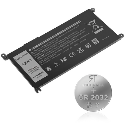 Replacement Laptop Battery YRDD6 for Dell Latitude 3400