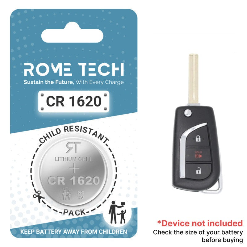 Replacement Battery for Key Fob - Toyota C-HR 2018-2019