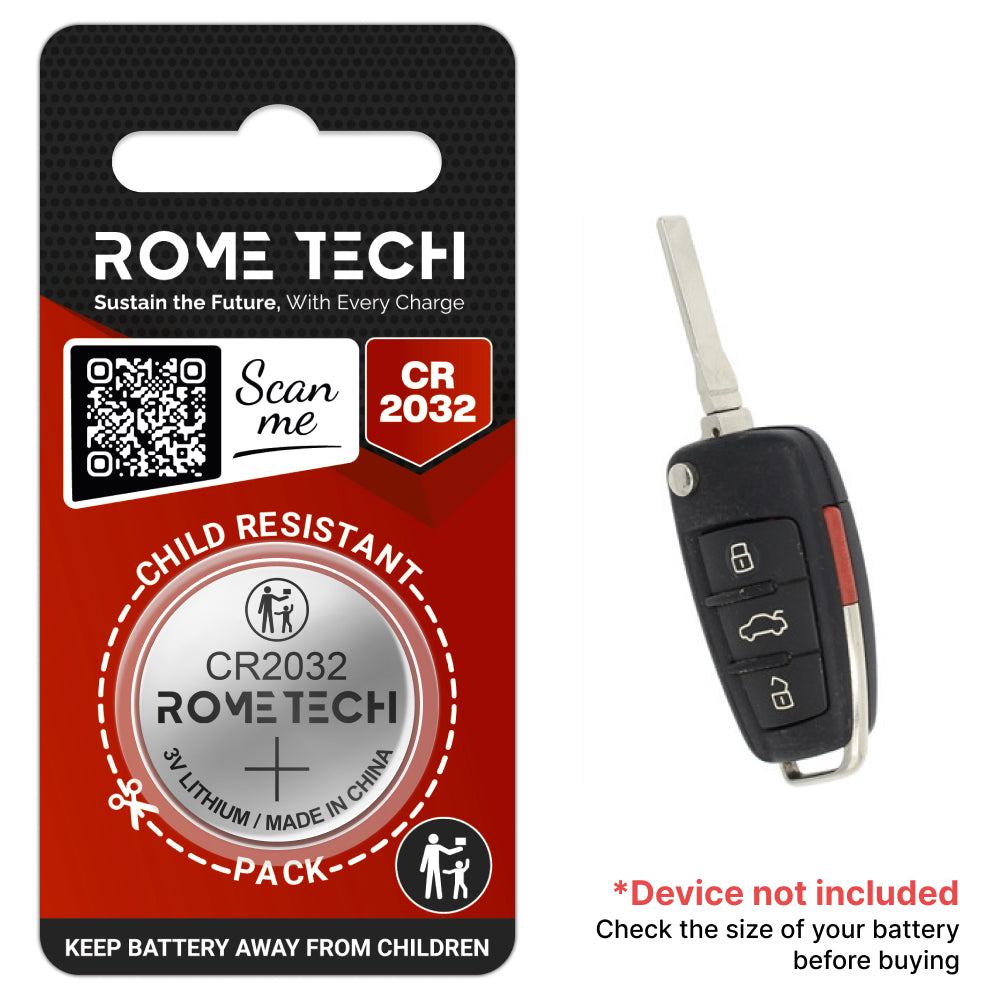 Replacement Battery for Key Fob - Audi A6 2005-2011