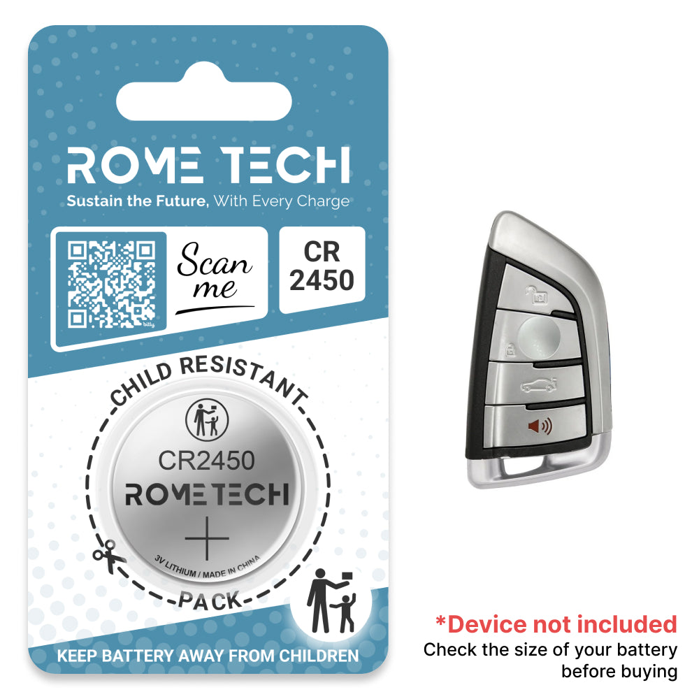 Replacement Battery for Key Fob - BMW 5-Series 2009-2017