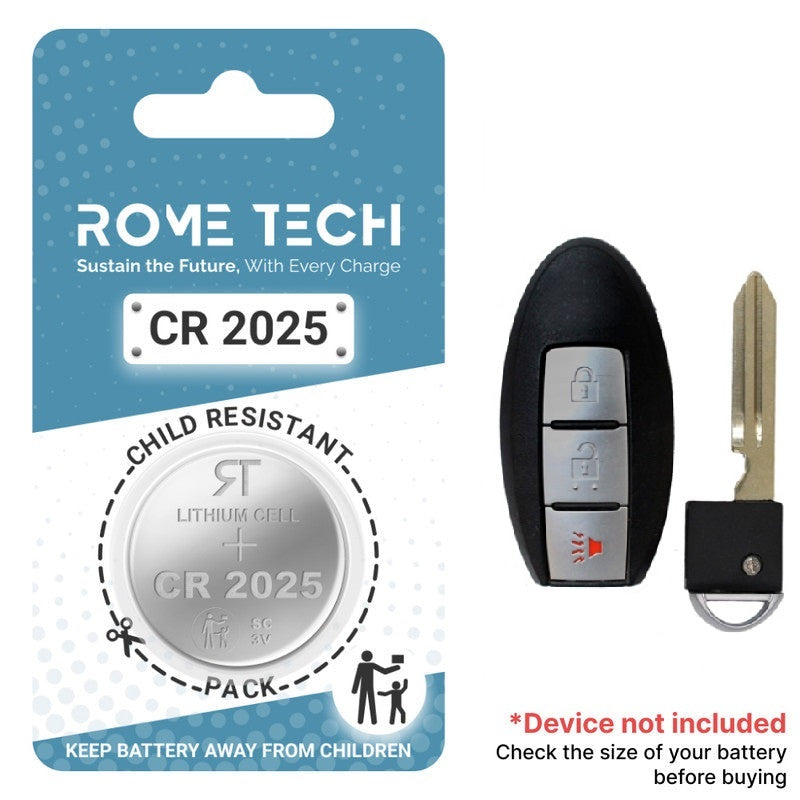 Replacement Battery for Key Fob - Nissan Cube 2009-2014